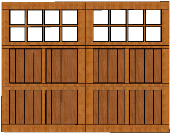 Traditional Wood Garage Doors